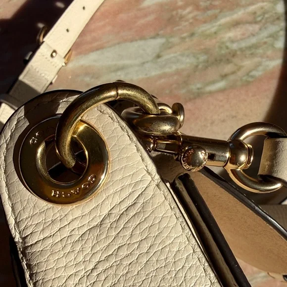 Coach EUC Off-White Leather shoulder & Crossbody Bag - Picture 8 of 16